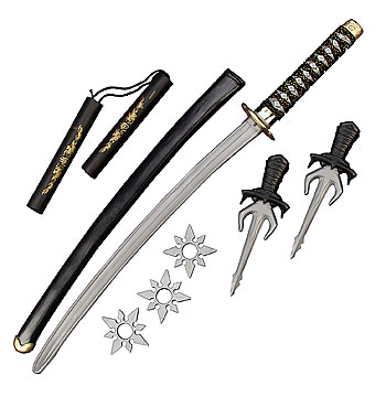 Ninja Weapon Kit - Click Image to Close