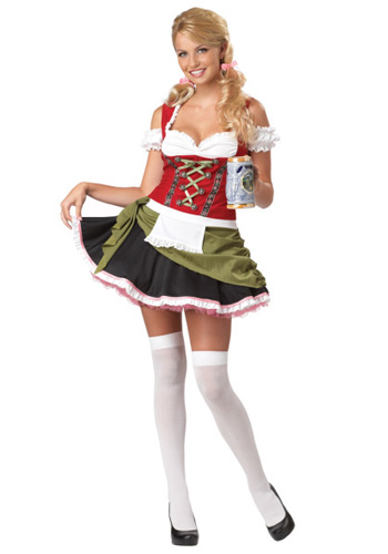 Plus Size Bar Maid Costume - Click Image to Close