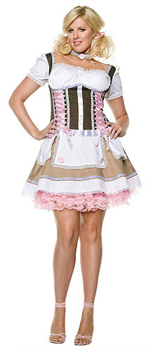 Plus Size Heidi Ho German Costume - Click Image to Close