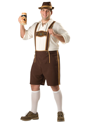 Plus Size Bavarian Guy Costume - Click Image to Close