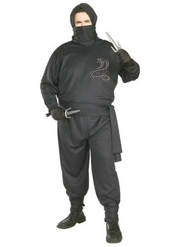 Plus Size Ninja Costume