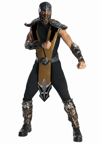 mortal kombat scorpion mask. Mortal Kombat Scorpion Costume