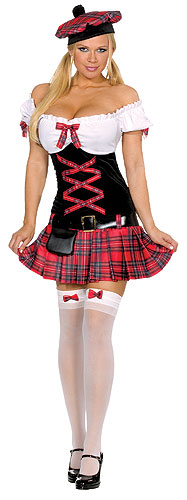 Sexy Scottish Costume - Click Image to Close