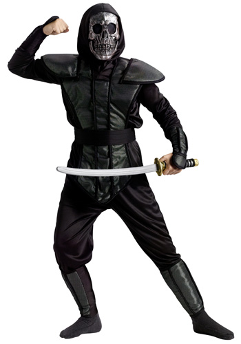 Skull Ninja Master Costume - Click Image to Close