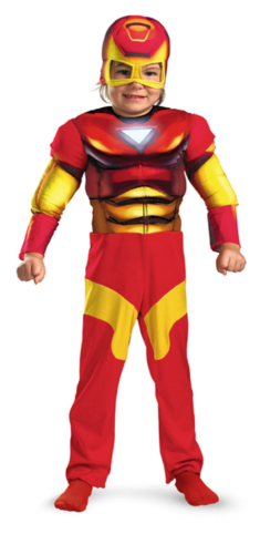 Iron Man Muscle Toddler Costume - Click Image to Close