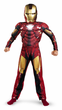 Iron Man 2 (2010) Movie - Mark VI Classic Muscle Child Costume - Click Image to Close