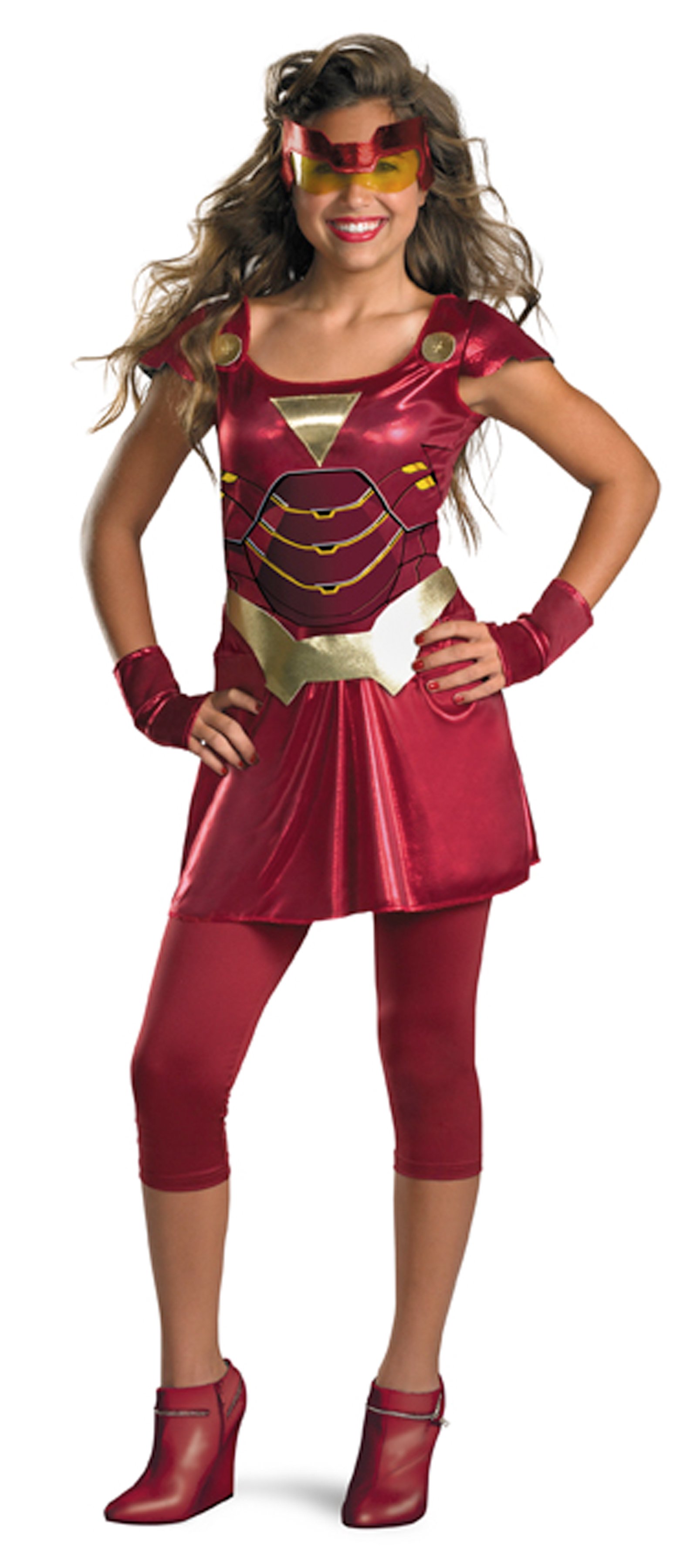 Iron Man 2 (2010) Movie - Iron Girl Child Costume - Click Image to Close