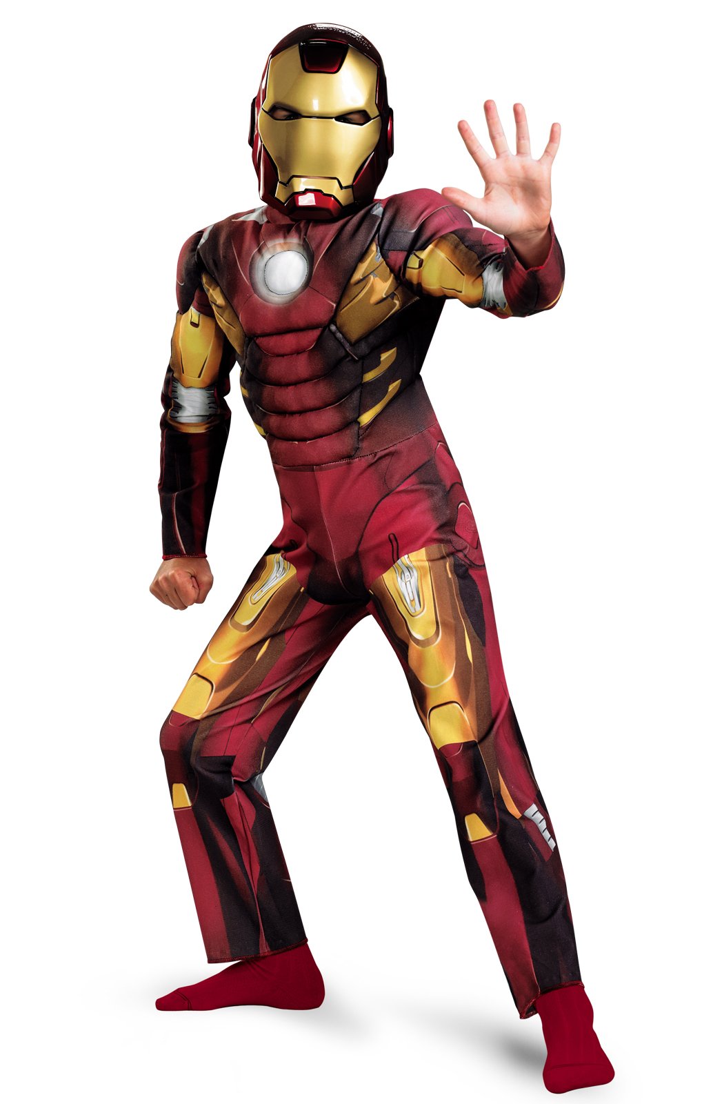 The Avengers Iron Man Mark VII Classic Muscle Chest Toddler Costume - Click Image to Close