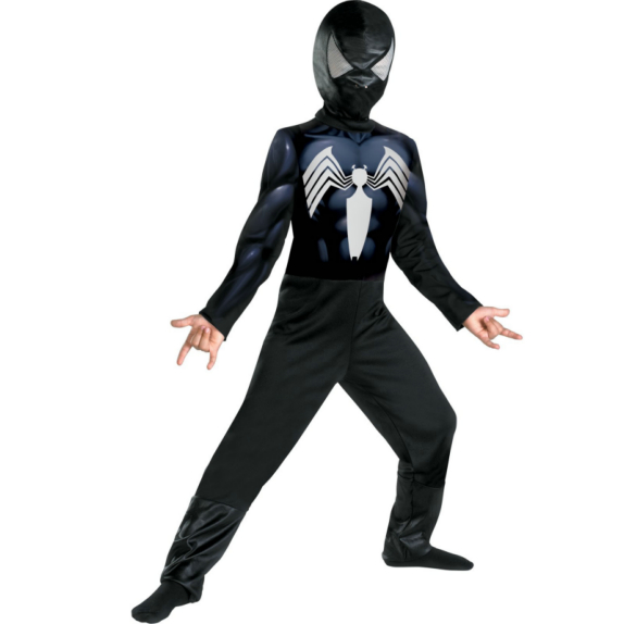 The Amazing Spider-Man Black-Suited Spider-Man Child Costume - Click Image to Close