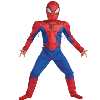 The Spectacular Spider-Man Animated Series Spider-Man Muscle Che - Click Image to Close