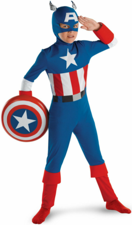 Captain America Classic Child Costume - Click Image to Close