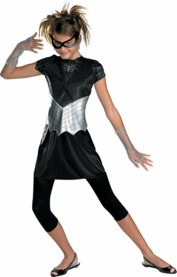 Black Suited Spider-Girl Child/Teen Costume
