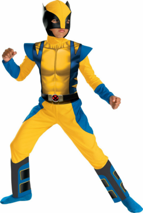 Wolverine Origins Classic Child Costume - Click Image to Close