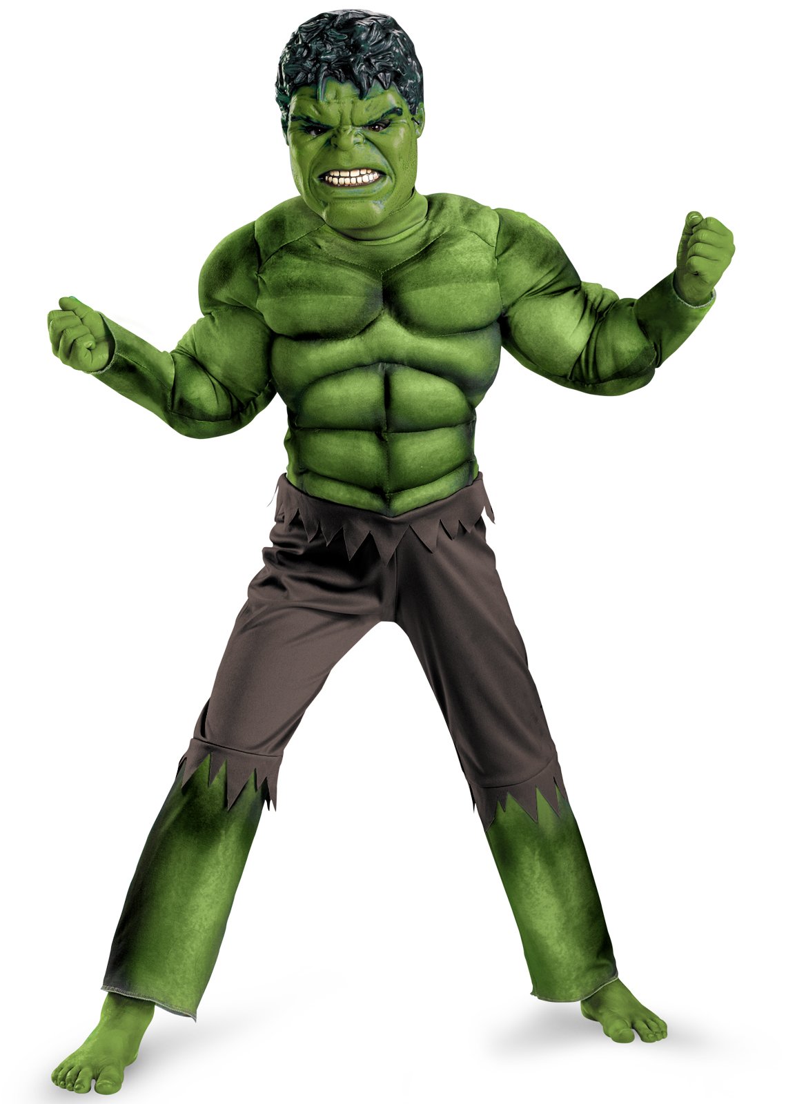The Avengers Hulk Classic Muscle Chest Toddler Costume - Click Image to Close