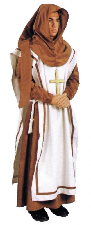 Renaissance Monk Adult Costume - Click Image to Close