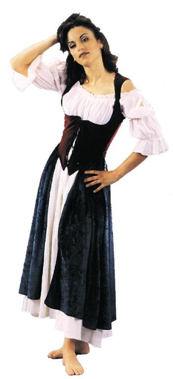 Esmeralda Village Wench Adult Costume - Click Image to Close