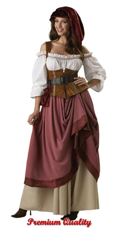 Renaissance Woman Adult Costume - Click Image to Close