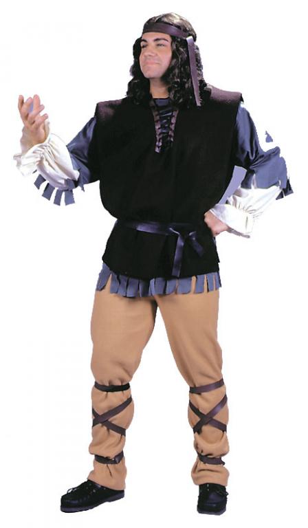 Renaissance Peasant Plus Size Adult Costume - Click Image to Close