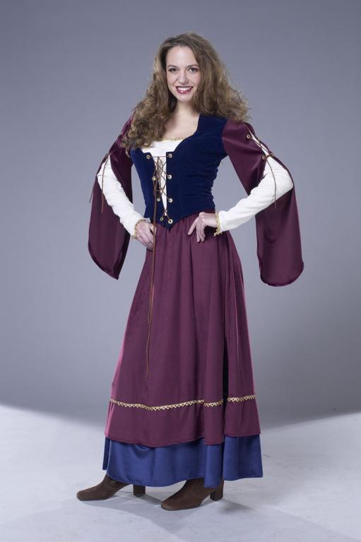 Lady Renaissance Adult Costume - Click Image to Close