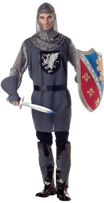 Valiant Knight Adult Costume - Click Image to Close