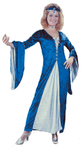 Queen Velvet Adult Costume - Click Image to Close