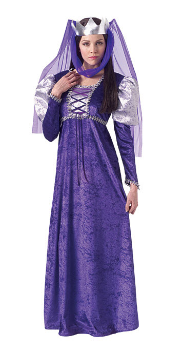 Renaissance Queen Costume - Click Image to Close