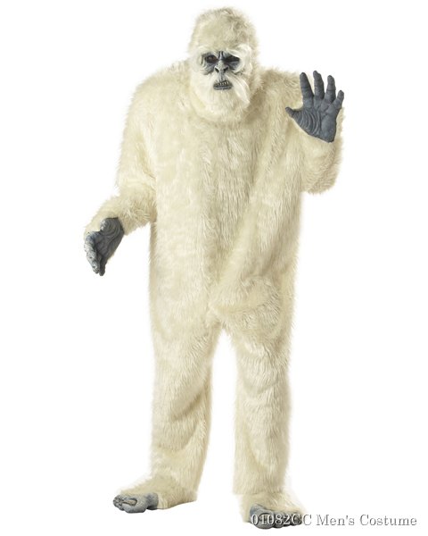 Abominable Snowman Adult Costume - Click Image to Close