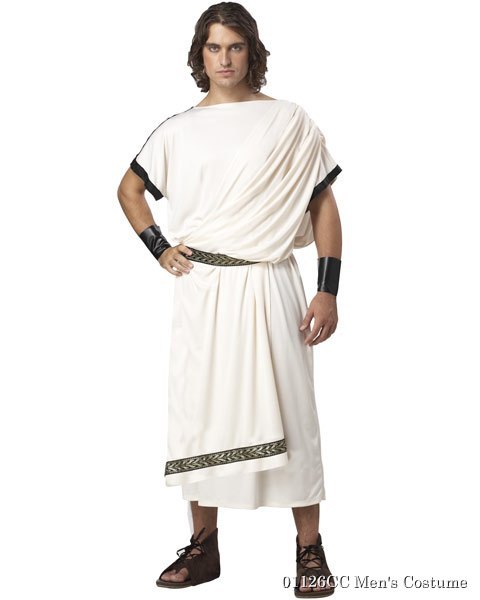 Mens Deluxe Classic Toga Costume - Click Image to Close