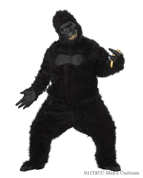 Adult Goin Ape Gorilla Costume - Click Image to Close