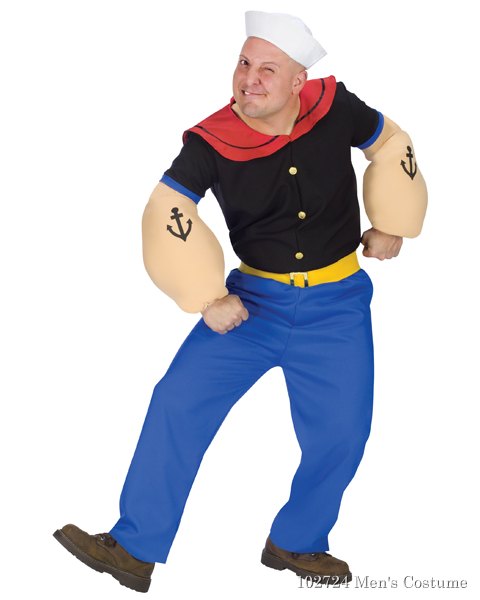 Popeye Costume for Adult