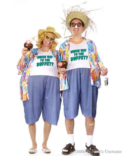 Adult Unisex Tacky Traveler Mens Costume - Click Image to Close