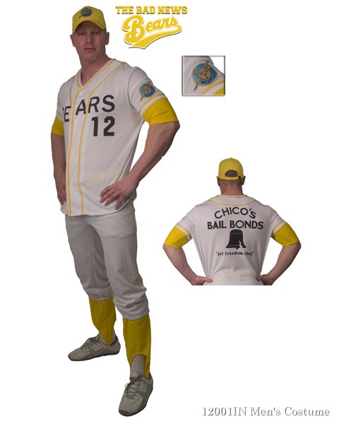 Adult Bad News Bears Deluxe Costume - Click Image to Close