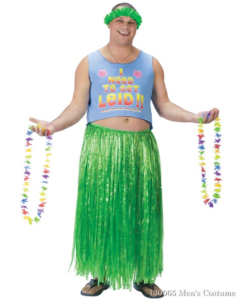 Plus Size Need to Get Leid Costume