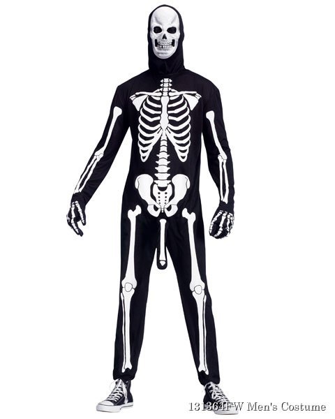 Mens Skele-Boner Costume - Click Image to Close