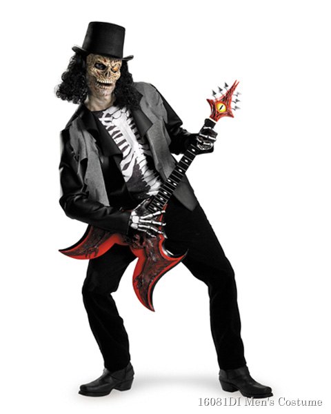Cryptic Rocker Deluxe Adult Costume - Click Image to Close