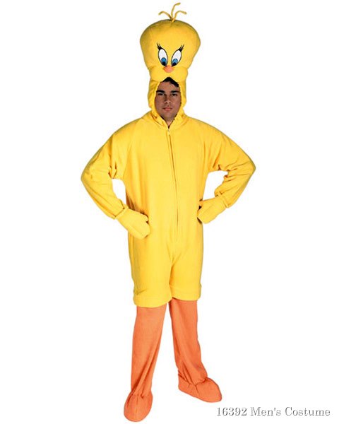 Tweety Bird Costume For Adult - Click Image to Close