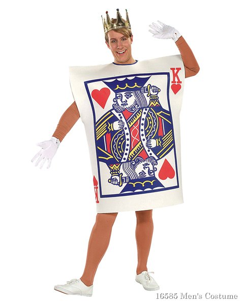 King Of Hearts Costume For Adults - Click Image to Close