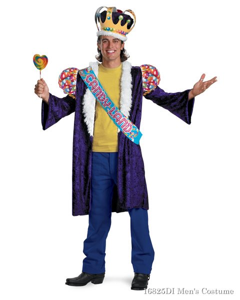 Deluxe Candyland Mens Costume - Click Image to Close