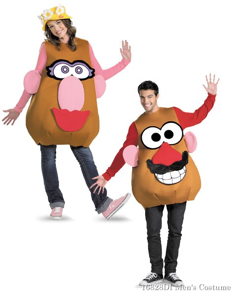 Mr Or Ms Potato Head Unisex Adult Costume - Click Image to Close