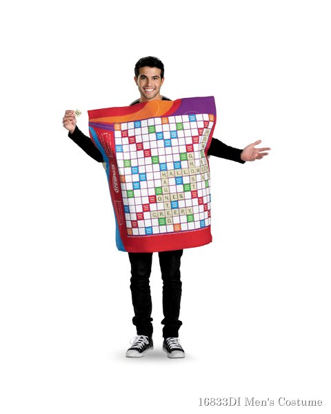 Deluxe Scrabble Mens Costume - Click Image to Close