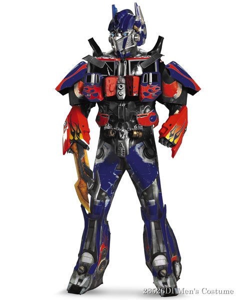 Theatrical Quality Transformers Movie 3 Optimus Prime Mens Costu