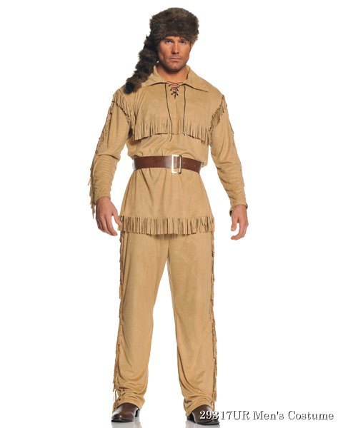 Frontier Man Mens Costume - Click Image to Close