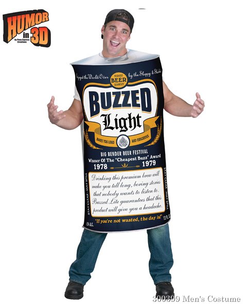 Beer Can Costume for Adult