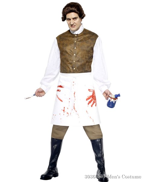 Adult Sweeney Todd Costume - Click Image to Close