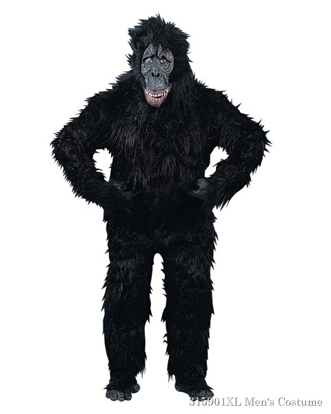 Gorilla Suit Costume For Adults - Click Image to Close