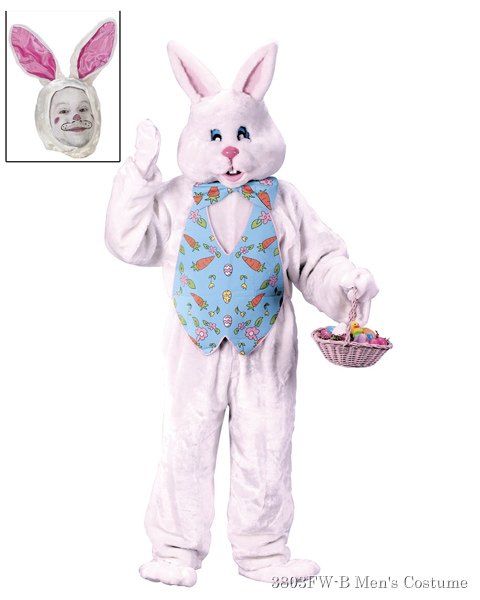 Deluxe Adult Bunny Mascot