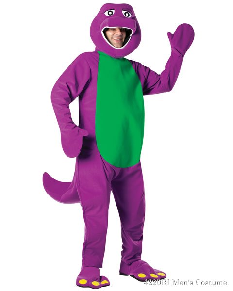 Barney Adult Costume - Click Image to Close