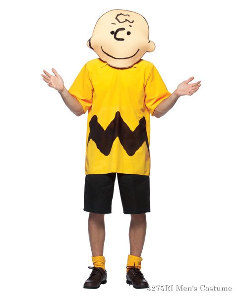Peanuts Charlie Brown Mens Costume