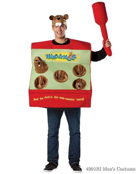 Whac-A-Mole Arcade Game Adult Costume