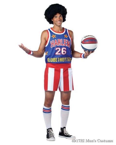 Harlem Globetrotters Adult Costume